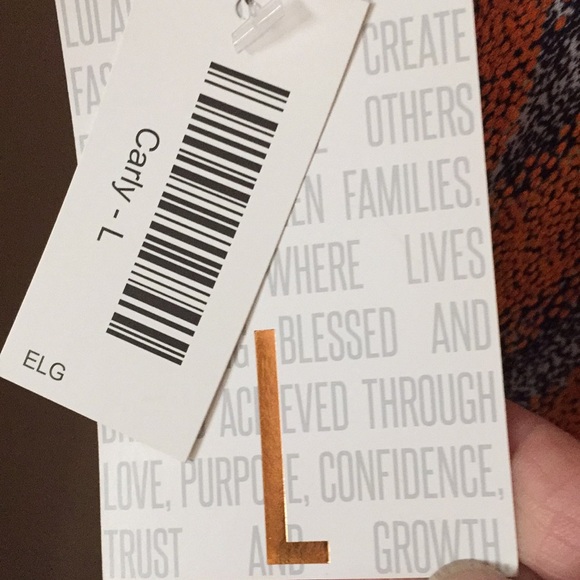 LuLuRoe CARLY metallic dress - Picture 7 of 9